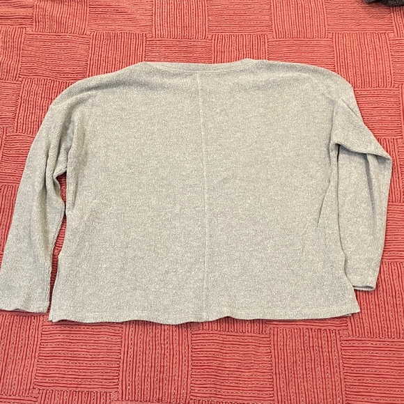 COIN 1804 ladies plus size 1x sweater / top charcoal grey - Picture 9 of 12